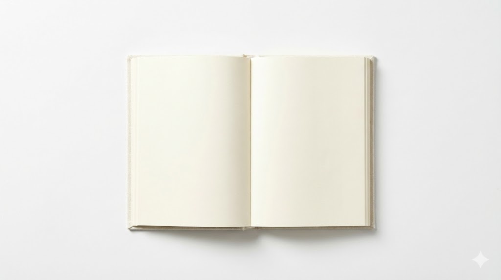 journal planning goals on desk