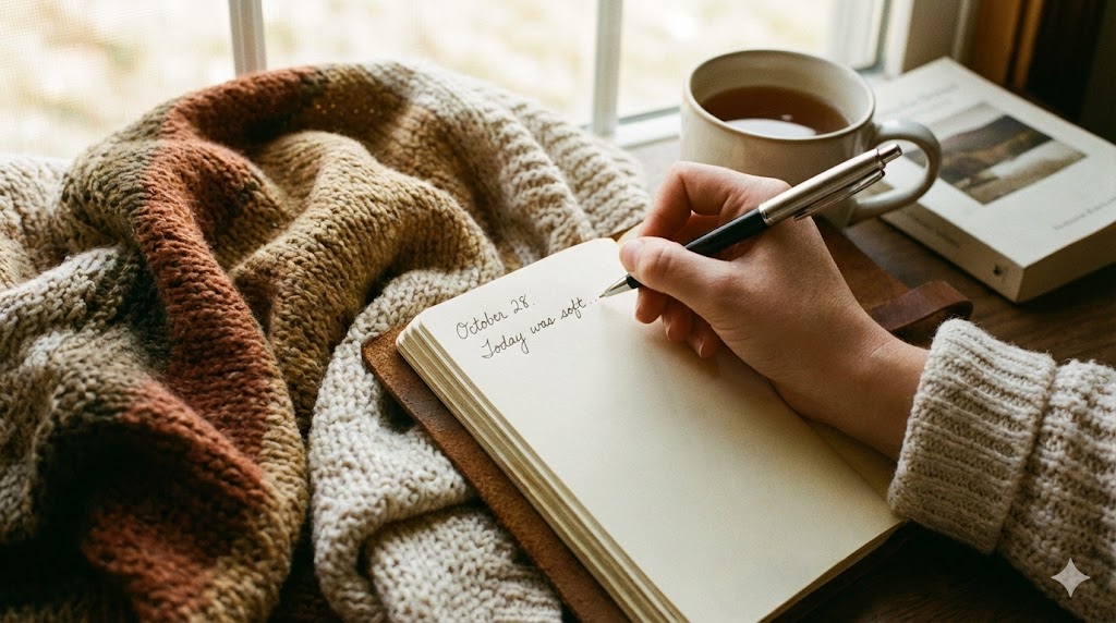 Writing a journal for mental clarity