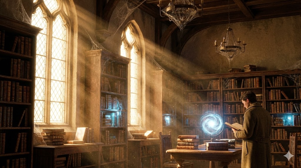 person reading a book in cafe