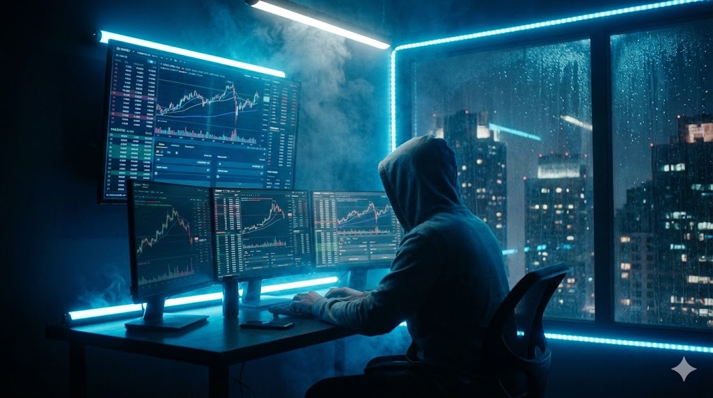 Stablecoin and cryptocurrency concept illustration