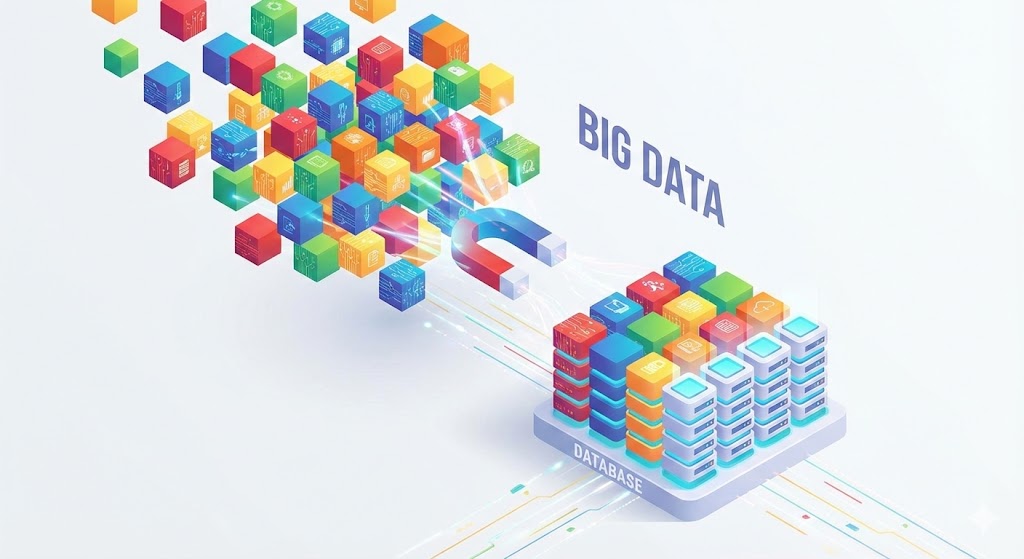 복잡한 글로벌 공급망 네트워크를 시각화한 데이터 분석 이미지 수익 창출 관련 연출